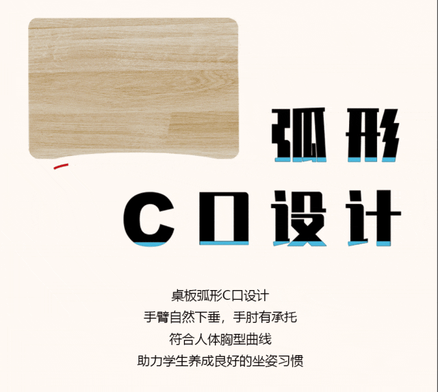 “安心+貼心+舒心”，三心為你【祥聚科創質感課桌椅玉衡星001】(圖6)