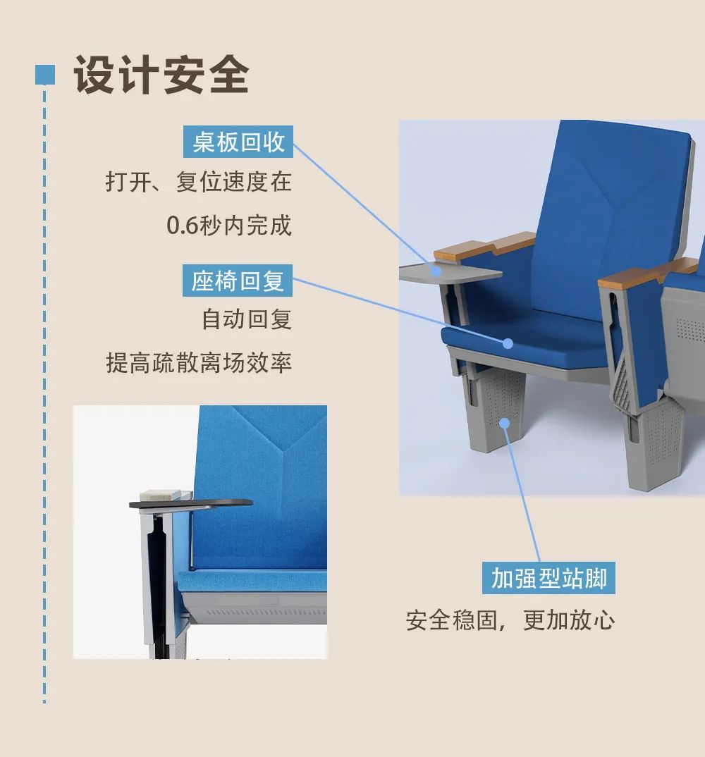 注重安全細節·質感非凡——祥聚科創禮堂椅人馬座系列(圖6)